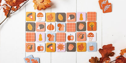 Fall Harvest Memory Game