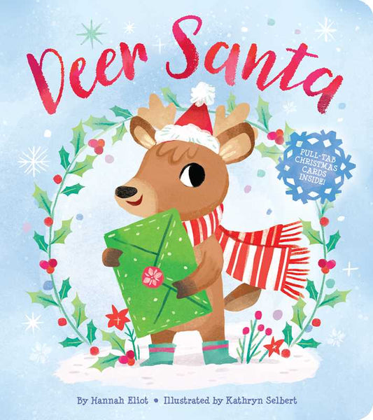 Deer Santa by Hannah Eliot