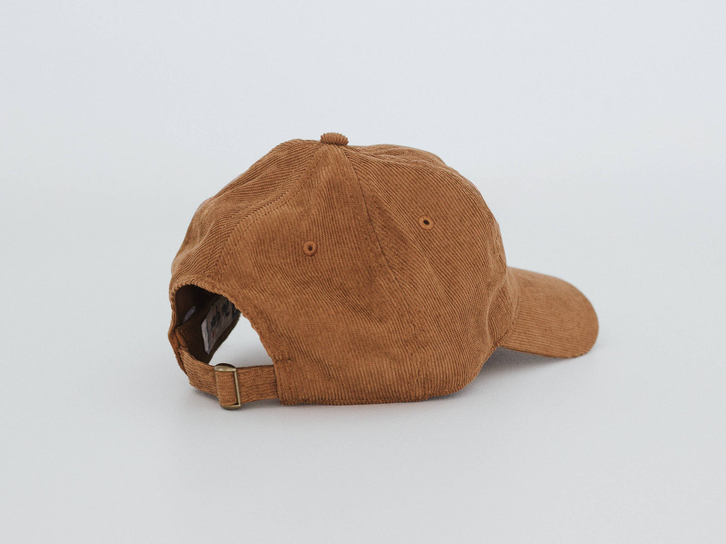 Howdy Script Modern Corduroy Hat • Embroidered Brown Cap