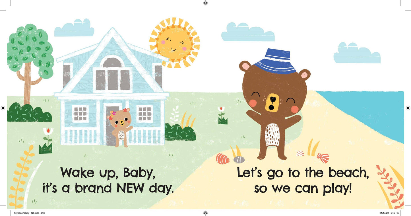 My Beach Baby Board Book