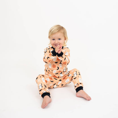 Boo-Tastic Glow-in-the-Dark Halloween Pajama Set