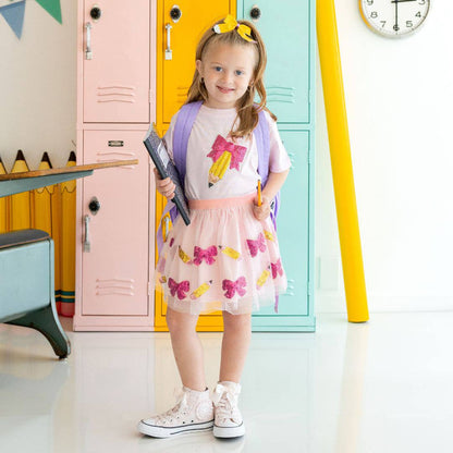 Coquette Pencil Bow Clip - Hair Bows - Back To School