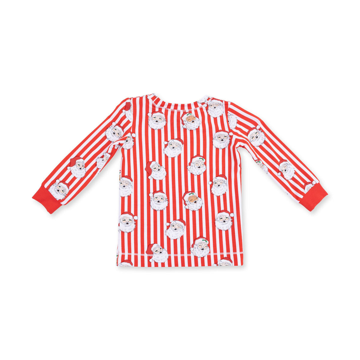 Vintage Santa Stripe - Long Sleeve Loungewear Set, view 2
