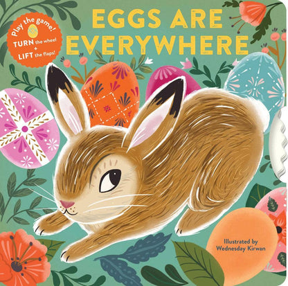 Eggs Are Everywhere - Lift the Flap Book for Easter Basket