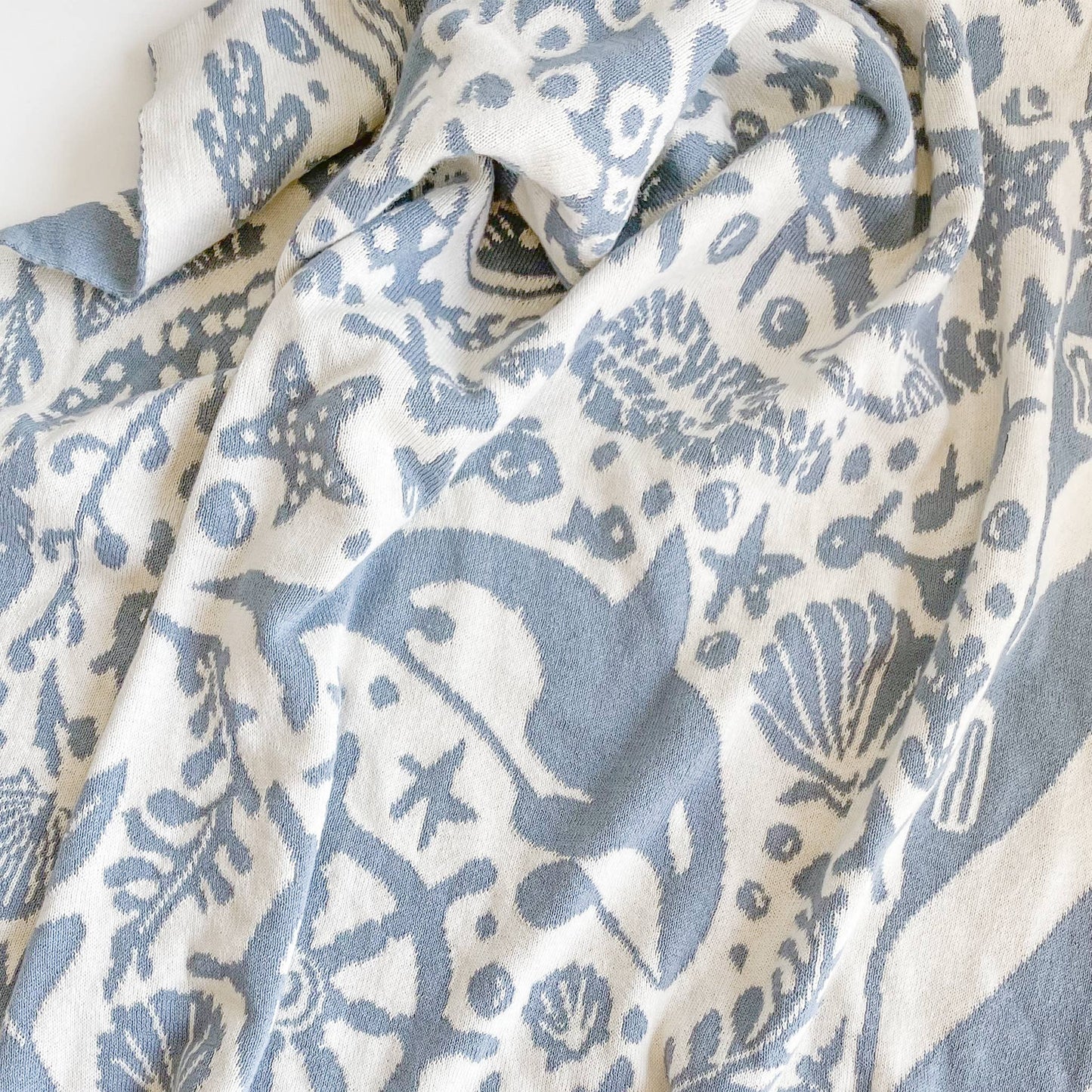 Nautical Blanket | Organic Cotton Kids & Baby Decor