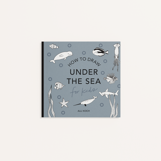 Under the Sea: How to Draw Mini Book for Kids