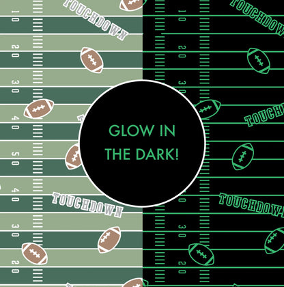 Football Field - Glow in the Dark  Swaddle Blanket