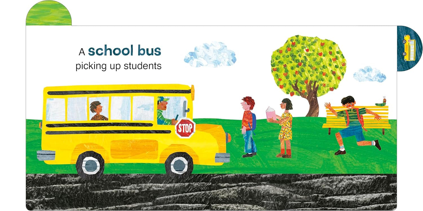 A Day on the Road with The Very Hungry Caterpillar: A Tabbed Board Book