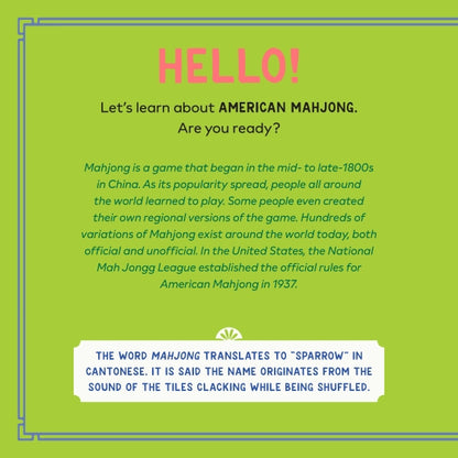 American Mahjong for Babies - Available 10/13