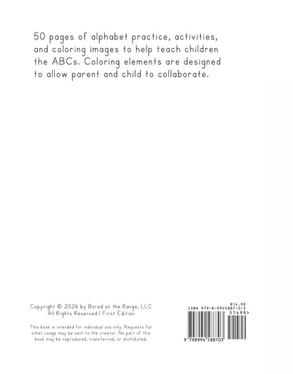 Draft Horse ABC Workbook