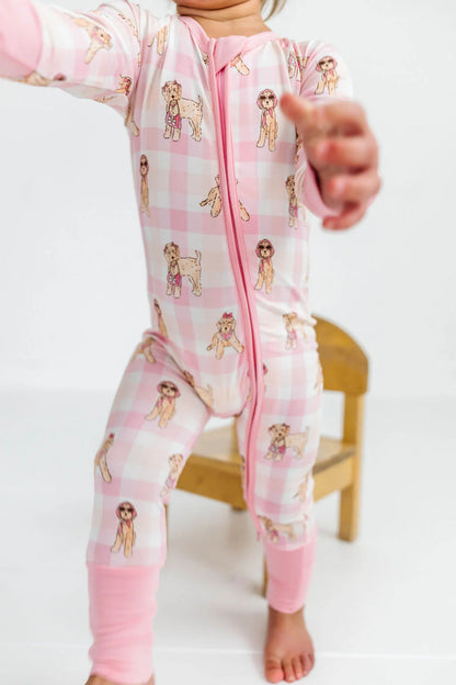 Pawsh Pup Zipper Romper IMJ x Karissa Abbott