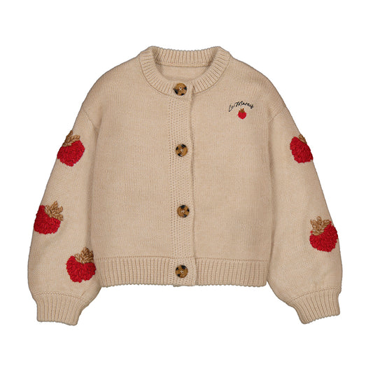 Berry Knit Cardigan