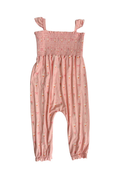 Pink Little Goose Jumpsuit