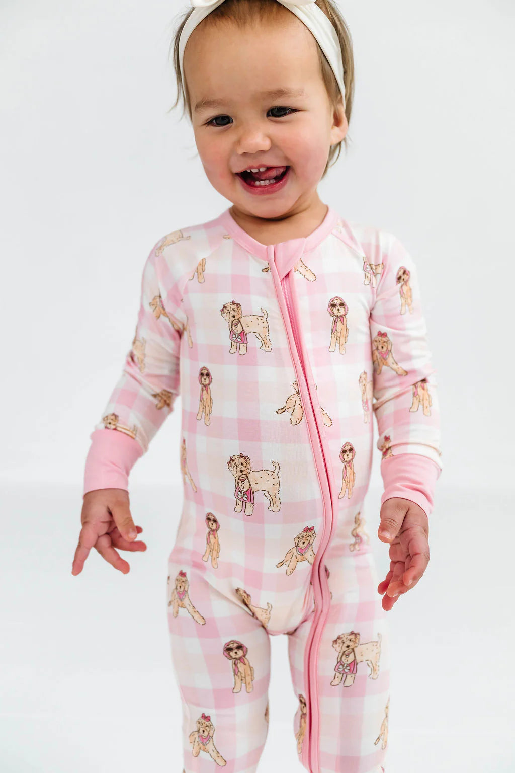 Pawsh Pup Zipper Romper IMJ x Karissa Abbott