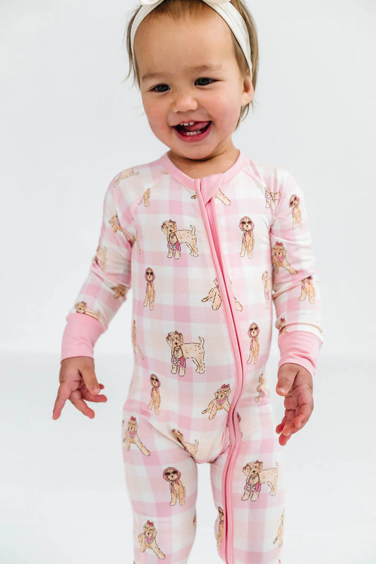 Pawsh Pup Zipper Romper IMJ x Karissa Abbott