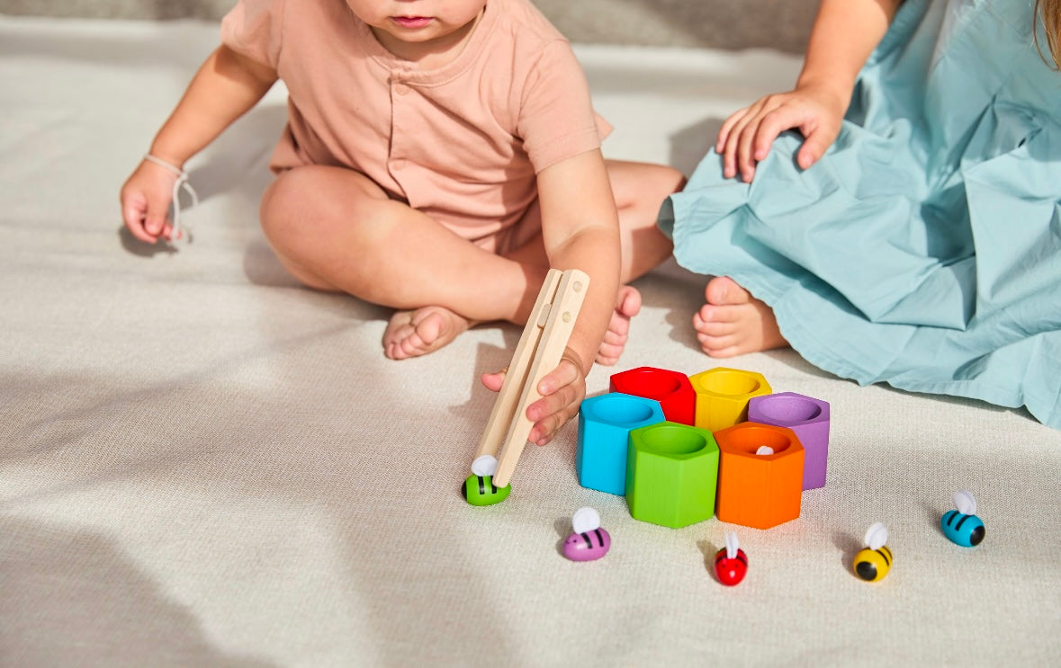 Beehives Wooden Toy