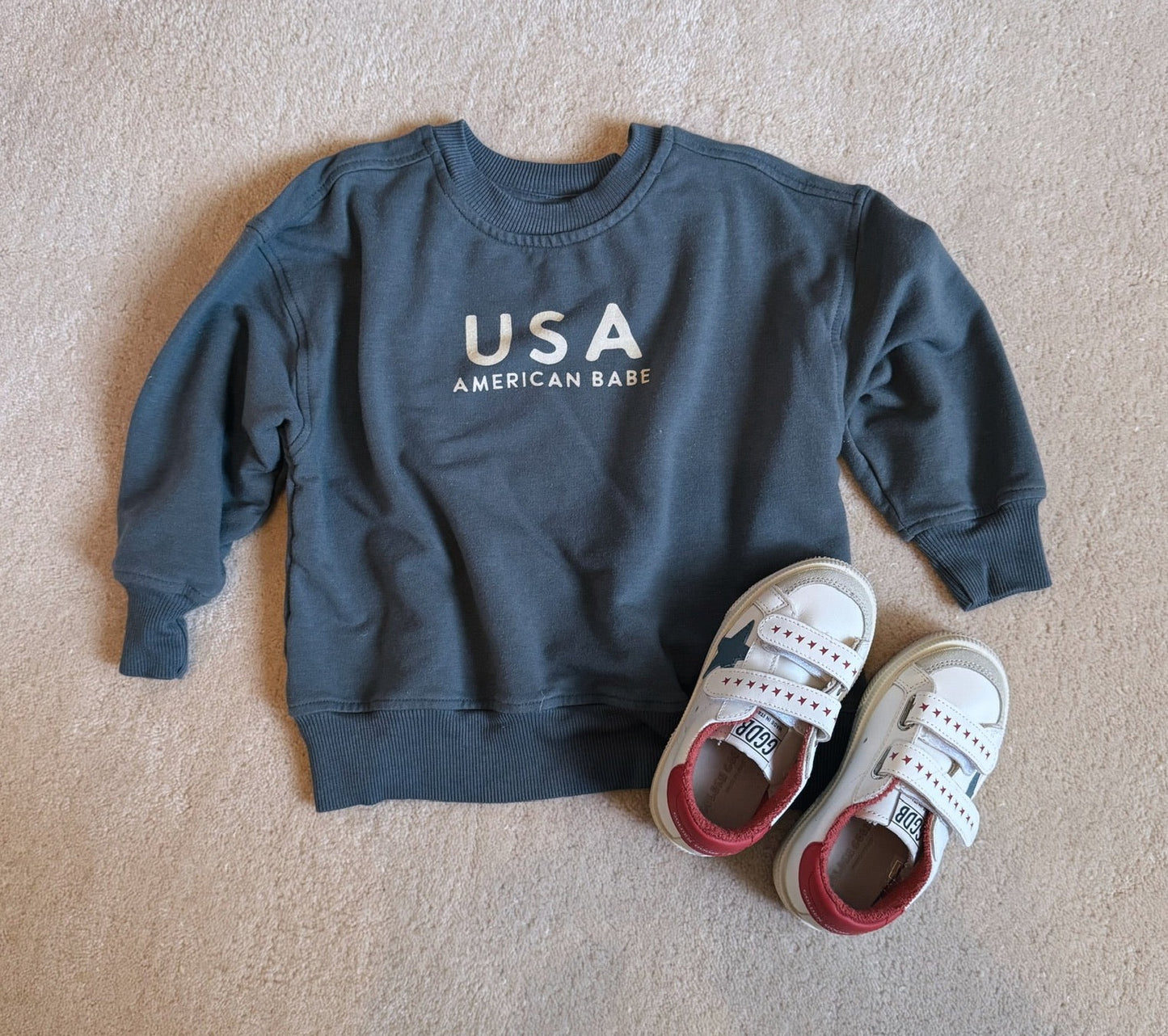 Boxy USA American Babe Sweatshirt