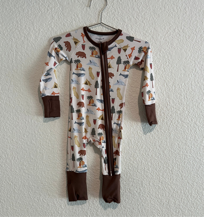 Northern California Bamboo Baby Pajamas