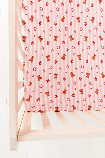 Love You Bear-y Much Crib Sheet