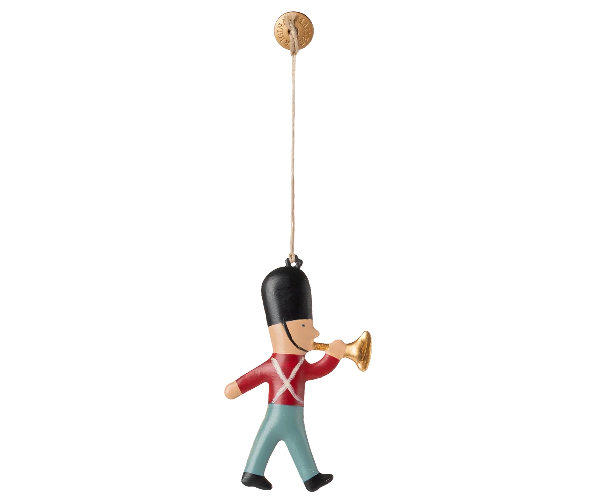 Maileg Metal ornament, Guard - Trumpet