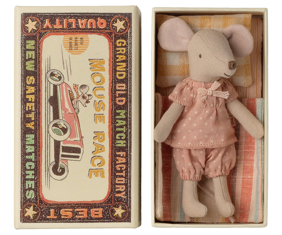 Big sister mouse in matchbox (Available Early March)