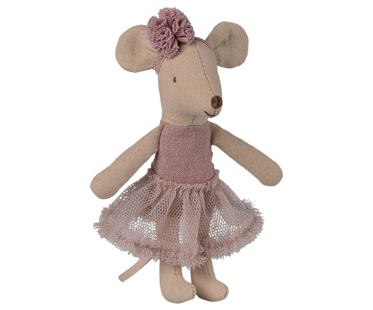 Ballerina mouse, Little sister - Heather (Available Early March)