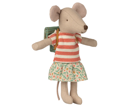 Tricycle mouse, Big sister - Green (Available Early May)