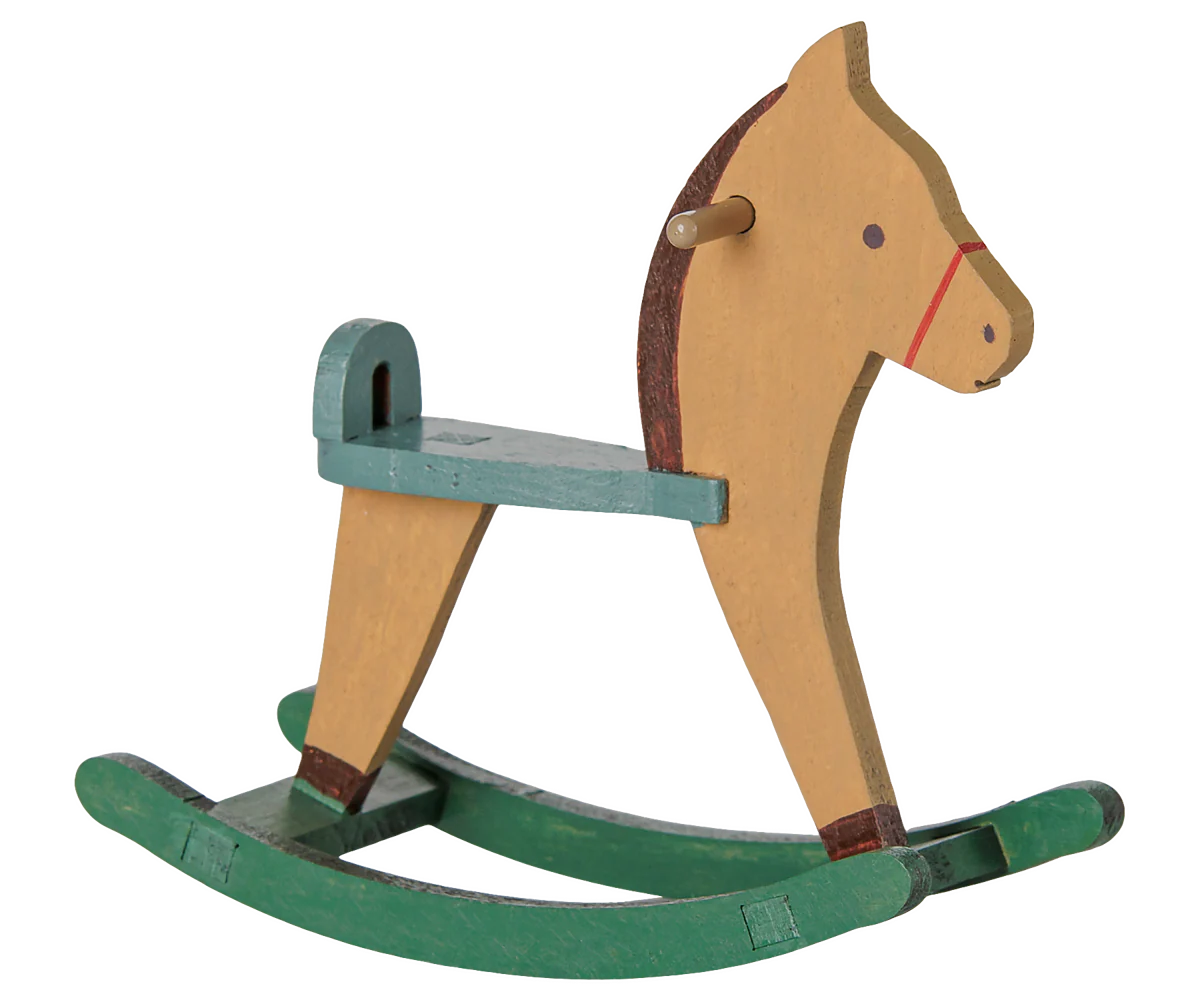 Rocking horse, Mouse - Light brown (Preorder - Available Early September)