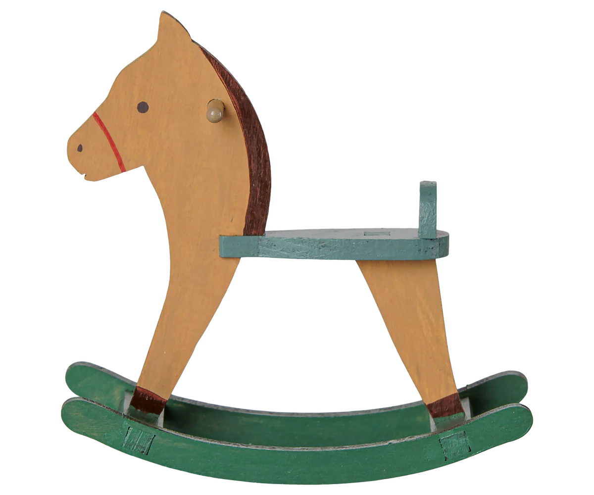 Rocking horse, Mouse - Light brown (Preorder - Available Early September)