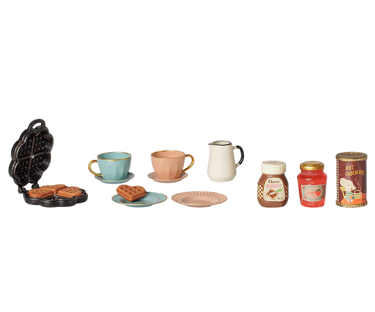 Waffle set, Mouse (Preorder - Available Mid October)