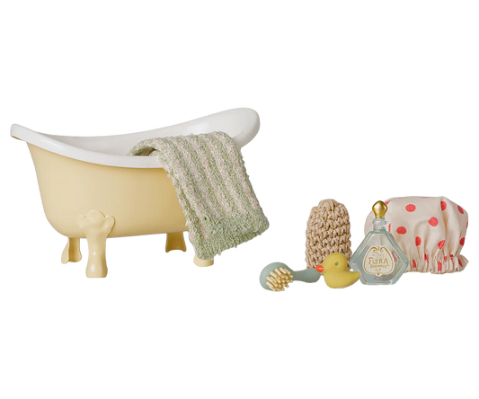 Bathtub set, Mouse - Yellow (Preorder - Available Mid October)