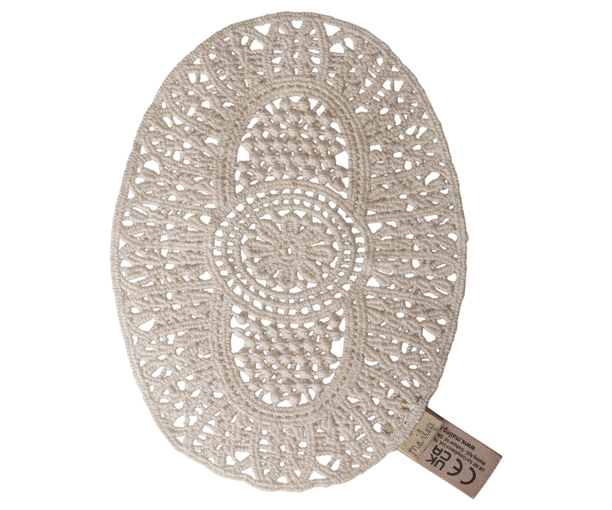Lace rug, Mouse (Preorder - Available Mid September)