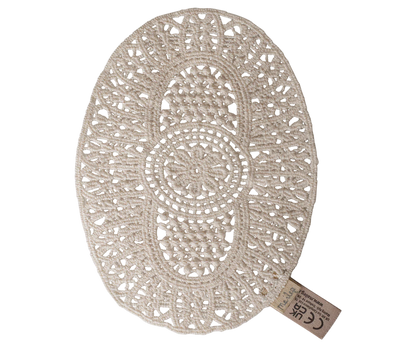 Lace rug, Mouse (Preorder - Available Mid September)