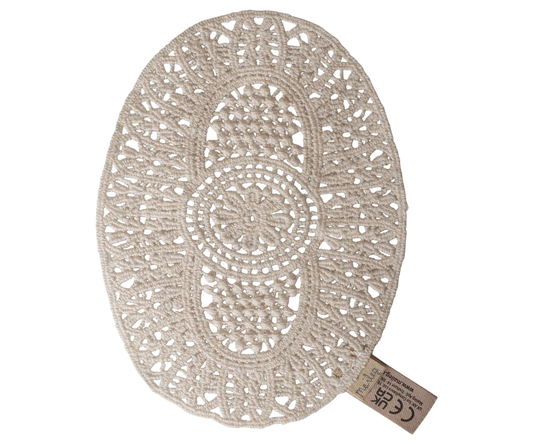 Lace rug, Mouse (Preorder - Available Mid September)