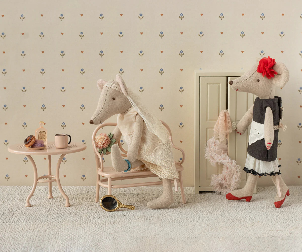 Café set, Mouse, Big - Pale pink - view 4