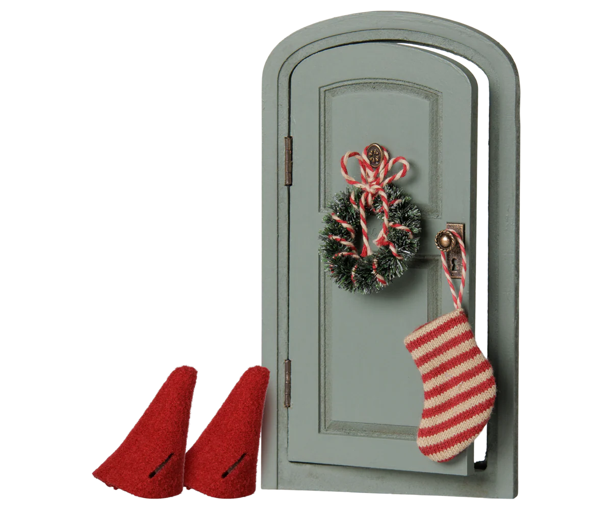 Christmas door set, Mouse (Preorder - Available Early November)