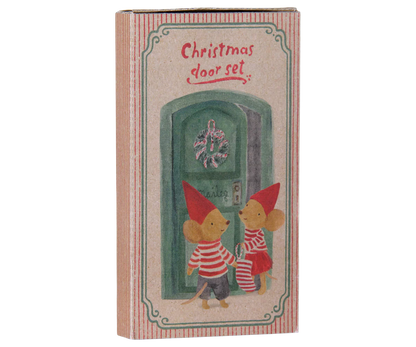 Christmas door set, Mouse (Preorder - Available Early November)