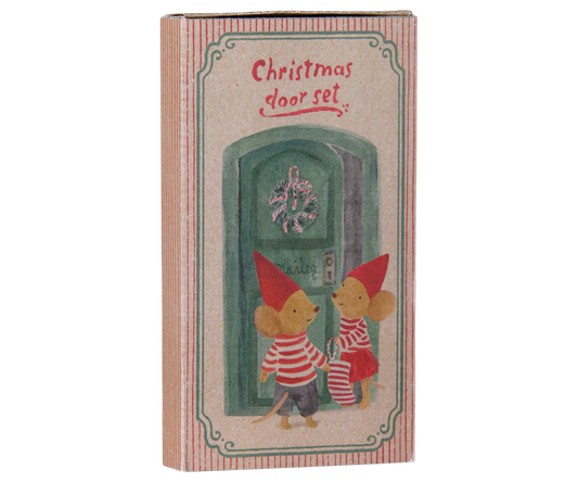 Christmas door set, Mouse (Preorder - Available Early November)