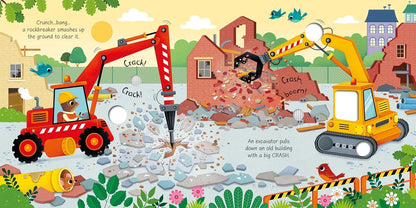 Construction Site Sounds - Sound Book