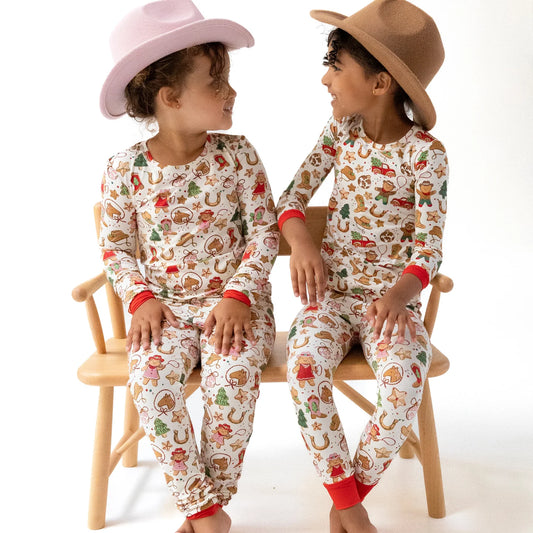 Cowgirl Christmas Loungewear Set