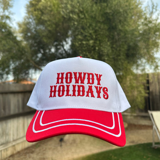 Howdy Holidays Adult Hat