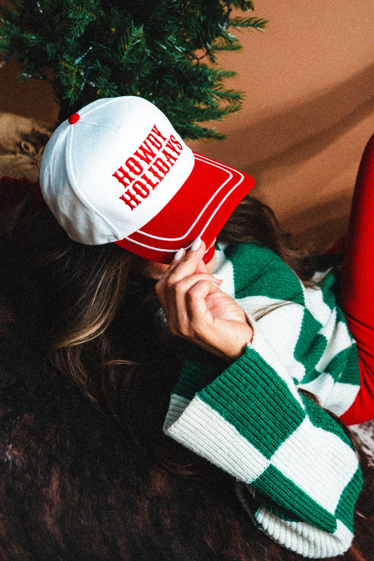 Howdy Holidays Adult Hat