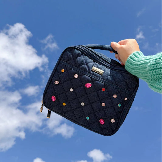 Denim and Gems Insulated Lunch Box