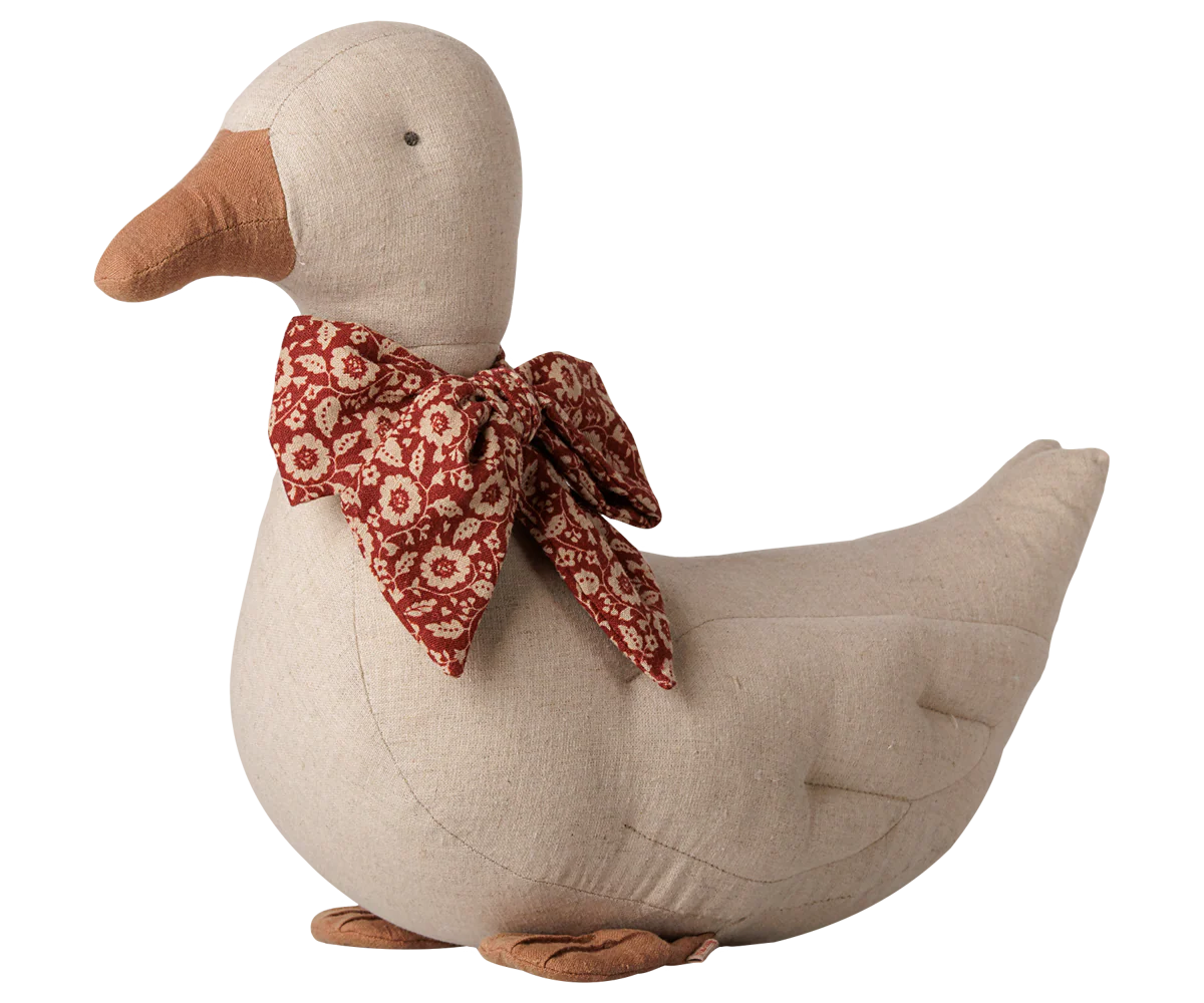 Duck with bow - Sand (Preorder - Available Mid September)