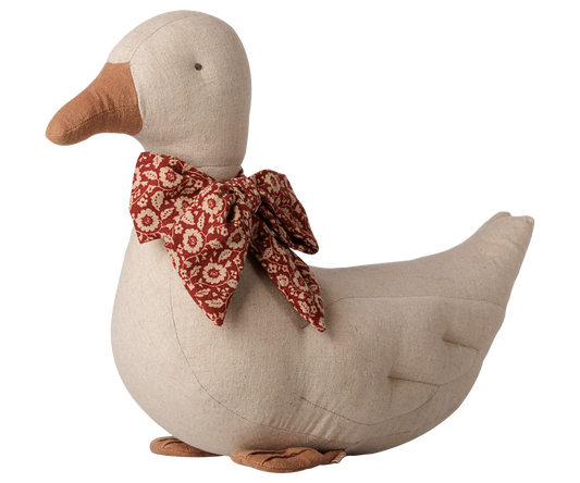 Duck with bow - Sand (Preorder - Available Mid September)