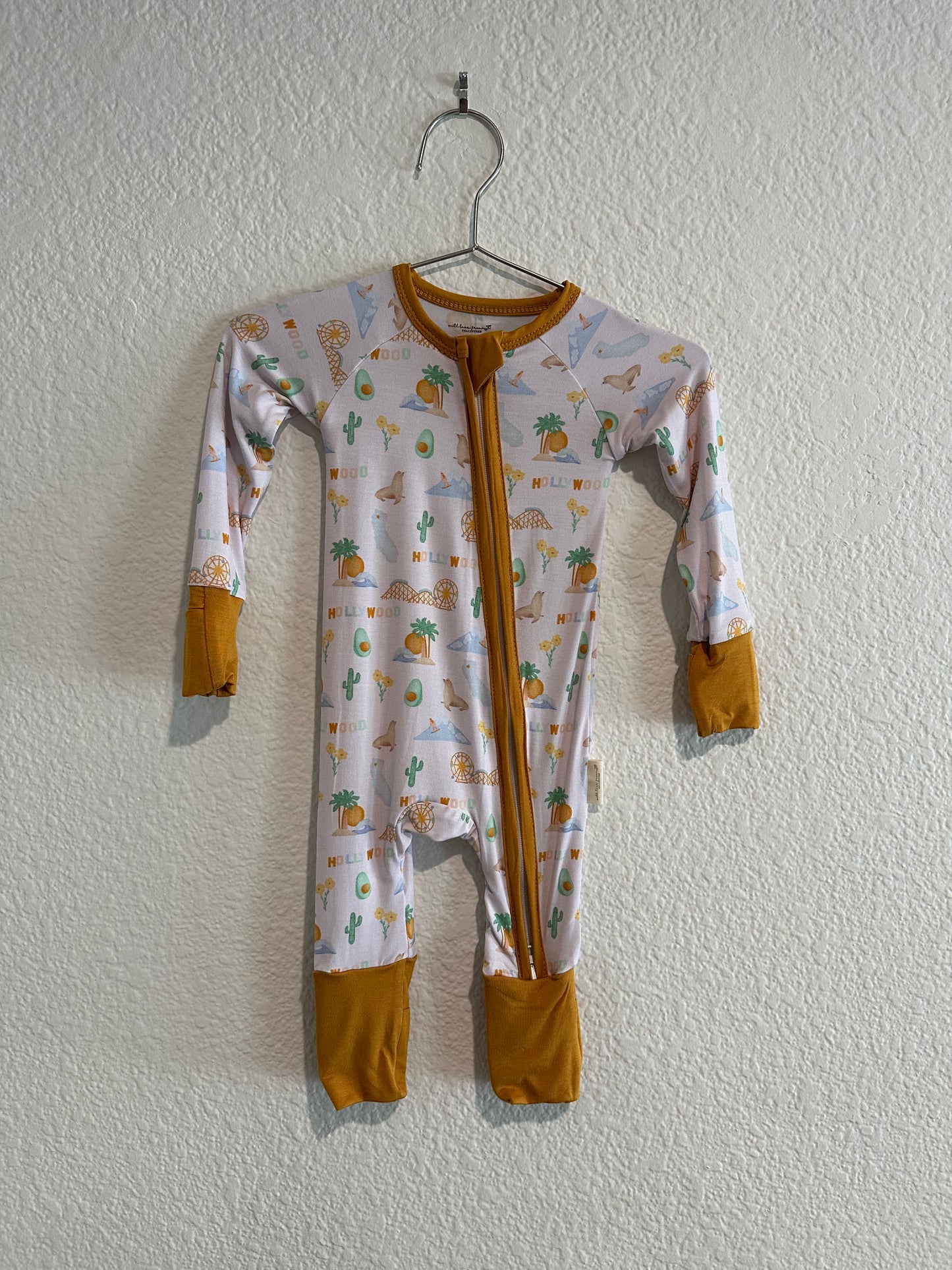 Southern California Bamboo Baby Pajamas