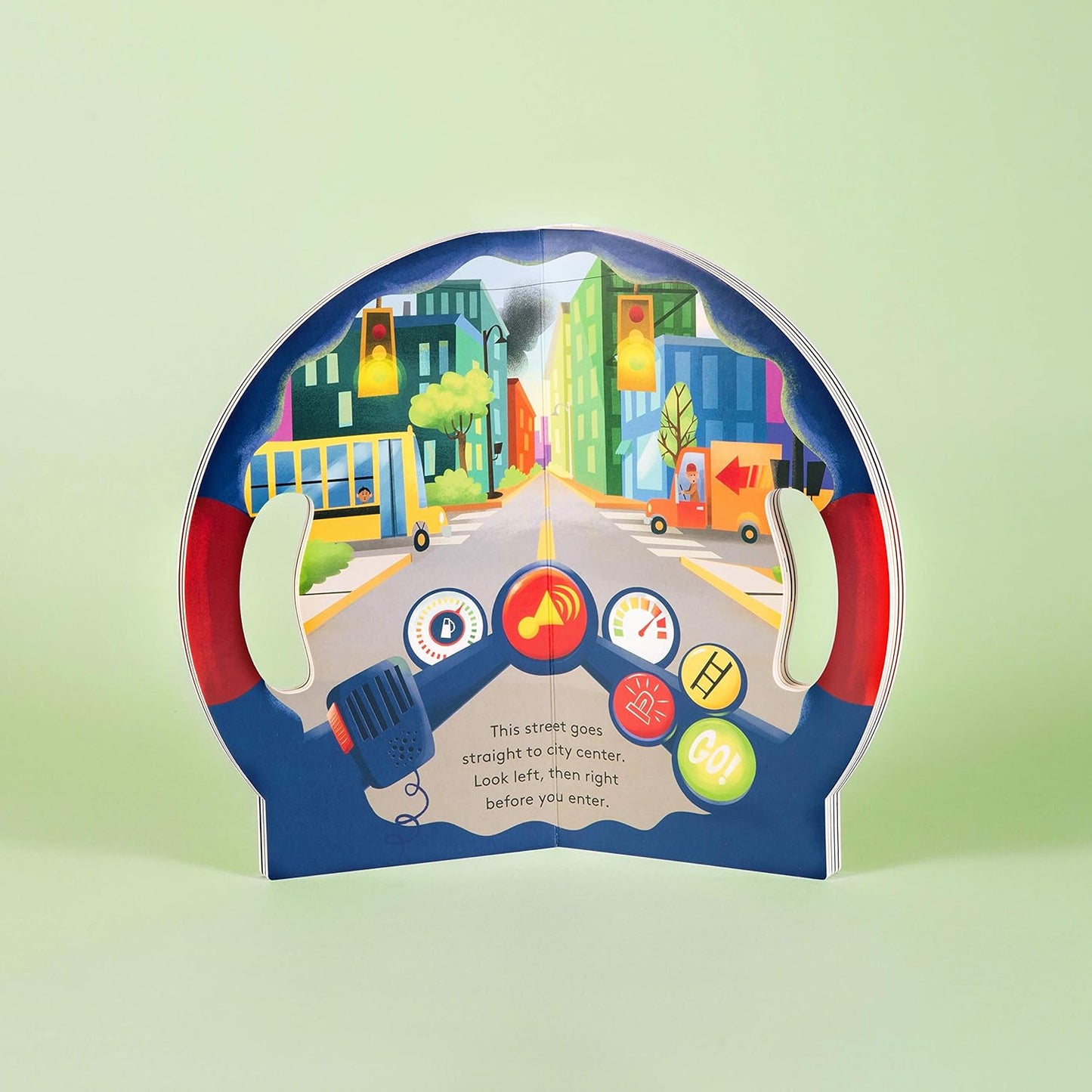 Drive the Fire Truck Interactive Board Book