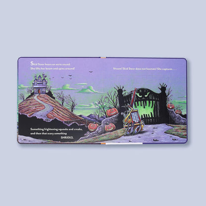 Construction Site Gets a Fright!: A Halloween Lift-the-Flap Board Book