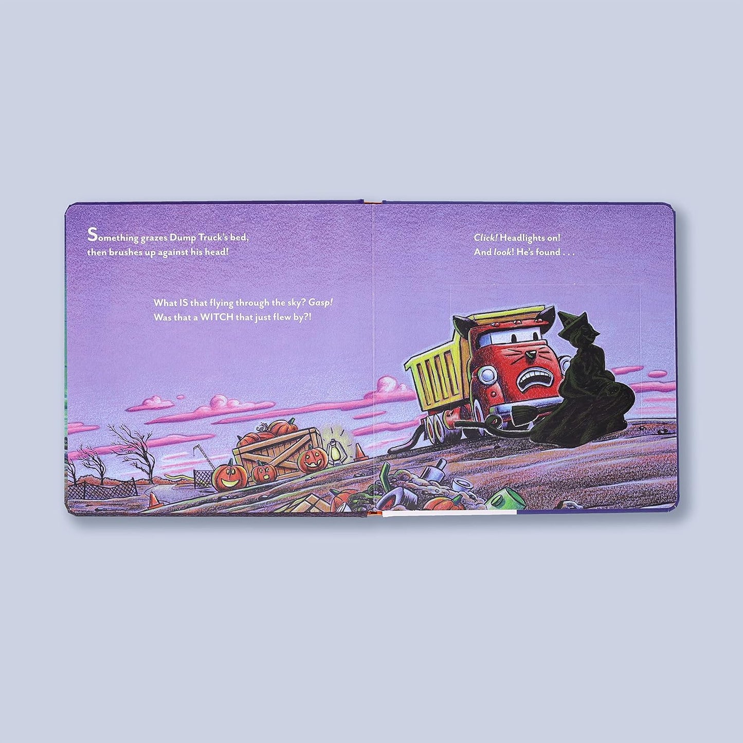 Construction Site Gets a Fright!: A Halloween Lift-the-Flap Board Book