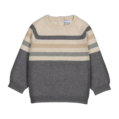 Colorblock Sweater - Graphite